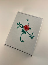 Load image into Gallery viewer, Traditional Red Rose Cross with Vines
